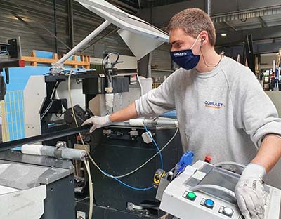 Forte de son activité, la société GOPLAST s'agrandit.