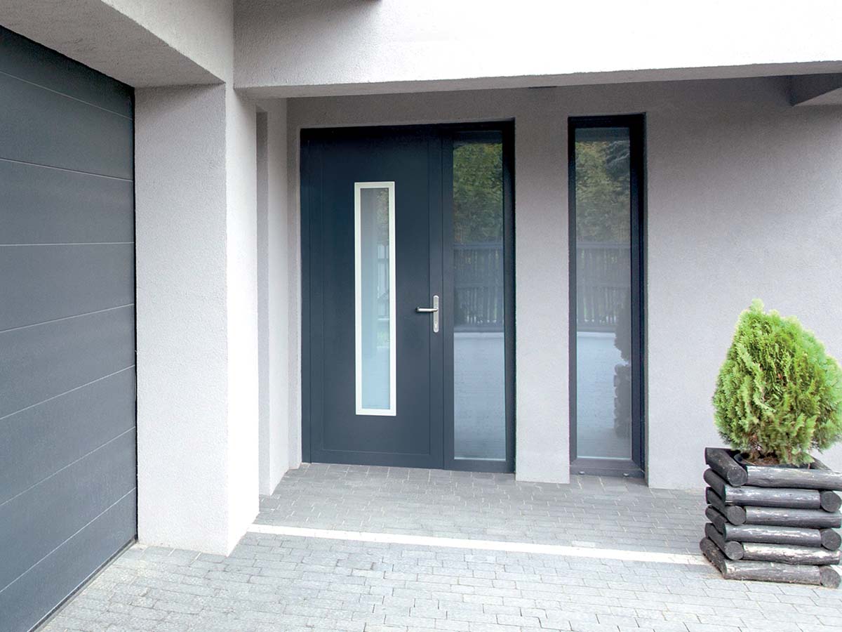 PORTE D'ENTREE À PANNEAU ALUMINIUM GOPLAST PASTO PORTE D'ENTREE À PANNEAU ALUMINIUM GOPLAST PASTO