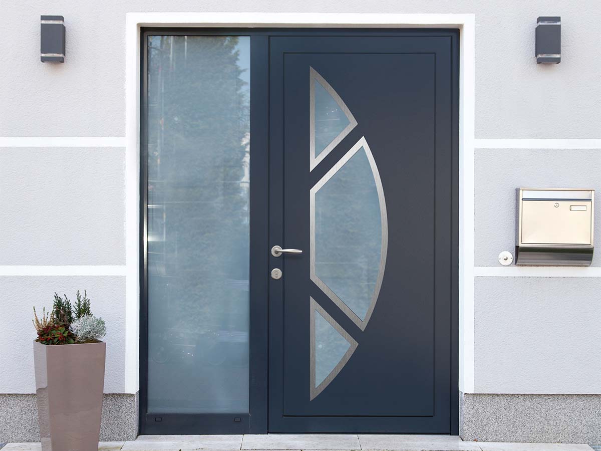 PORTE D'ENTREE À PANNEAU ALUMINIUM GOPLAST GOYA PORTE D'ENTREE À PANNEAU ALUMINIUM GOPLAST GOYA